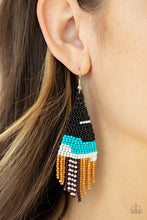 Load image into Gallery viewer, Summer Heat - Black Earrings
