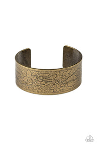 Garden Variety - Brass Cuff Bracelet