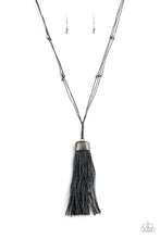 Load image into Gallery viewer, Brush It Off - Silver Necklace

