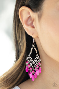 Shore Bait - Pink Earrings