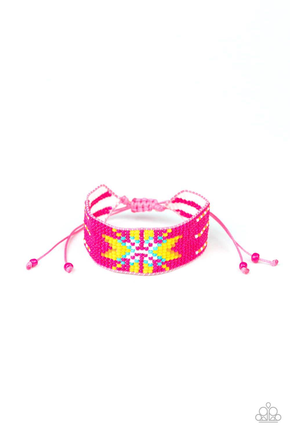 Beaded Badlands - Pink Bracelet