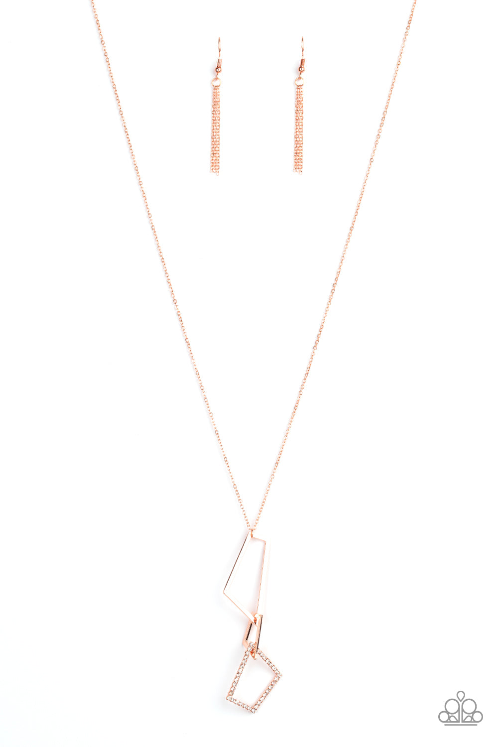 Shapely Silhouettes - Copper Necklace
