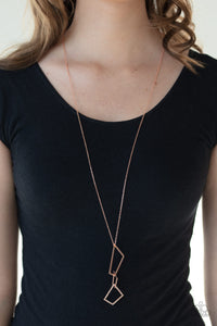Shapely Silhouettes - Copper Necklace