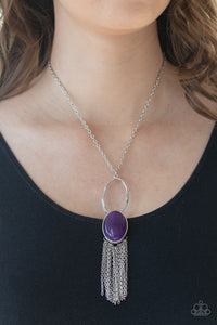 Dewy Desert - Purple Necklace