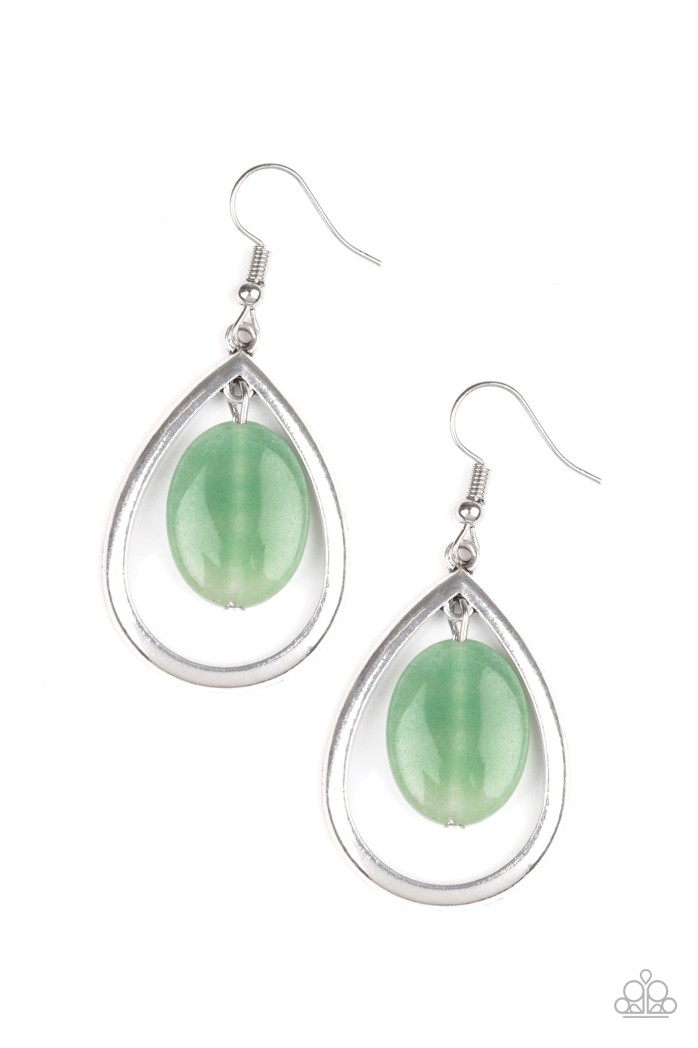 Seasonal Simplicity - Green Earrings