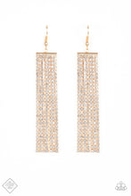 Load image into Gallery viewer, Top-Down Shimmer - Gold Earrings
