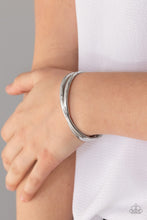 Load image into Gallery viewer, Crossing Over - Silver Bracelet
