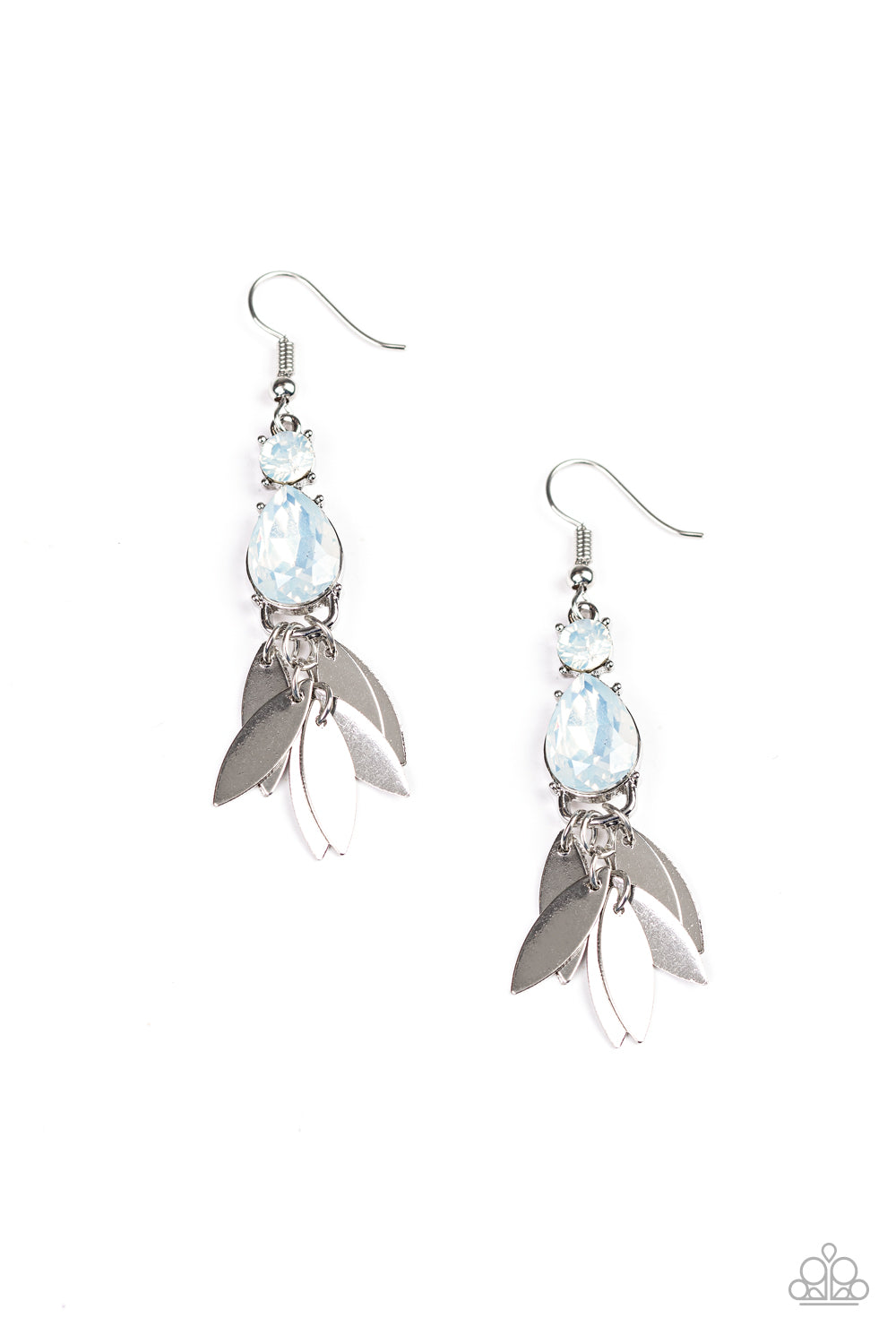 Tropical Tranquility - White Earrings