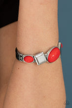 Load image into Gallery viewer, Abstract Appeal - Red Bracelet
