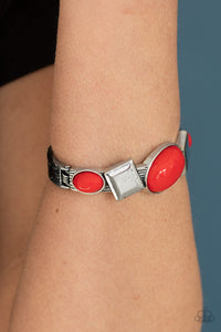Abstract Appeal - Red Bracelet