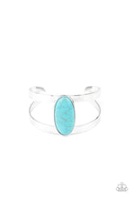 Load image into Gallery viewer, Quarry Queen - Blue Cuff Bracelet
