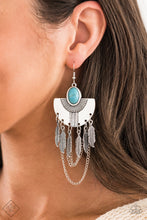 Load image into Gallery viewer, Sure Thing, Chief! - Blue Earrings
