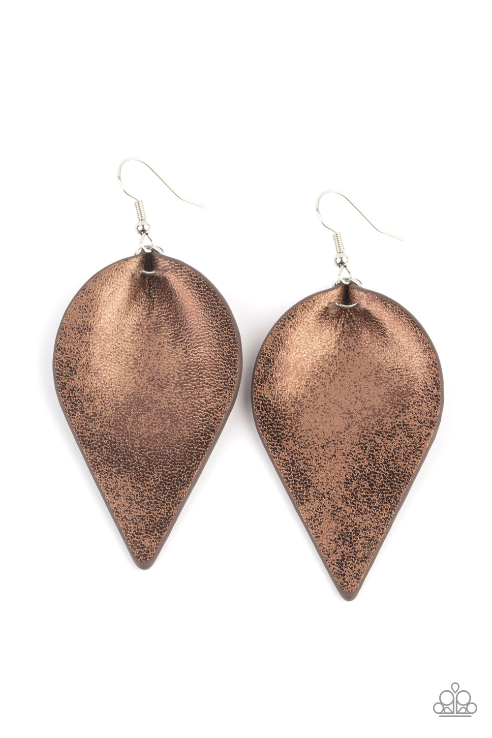 Enchanted Shimmer - Brown Earrings