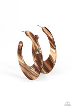Load image into Gallery viewer, Retro Renaissance - Brown Earrings
