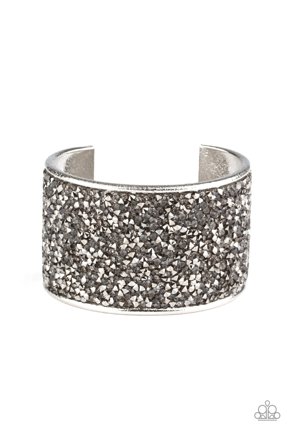 Stellar Radiance - Silver Cuff Bracelet