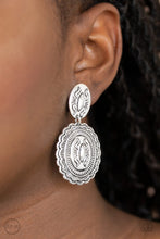 Load image into Gallery viewer, Ageless Artifact - Silver earrings

