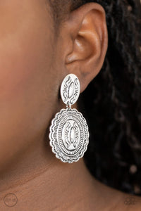 Ageless Artifact - Silver earrings