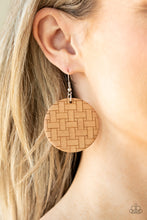 Load image into Gallery viewer, Natural Novelty - Brown Earrings
