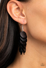 Load image into Gallery viewer, Now You SEQUIN It - Black Earrings

