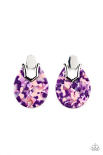 Load image into Gallery viewer, HAUTE Flash - Purple Earrings
