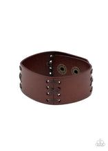 Load image into Gallery viewer, Batters Up - Brown Bracelet

