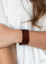 Load image into Gallery viewer, Batters Up - Brown Bracelet
