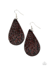 Load image into Gallery viewer, Everyone Remain PALM! - Brown Earrings
