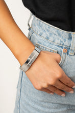 Load image into Gallery viewer, Raw Razzle - White Cuff Bracelet
