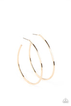 Load image into Gallery viewer, Cool Curves - Gold earrings
