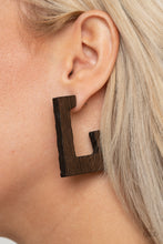 Load image into Gallery viewer, The Girl Next OUTDOOR - Brown Earrings
