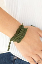 Load image into Gallery viewer, Make Yourself at HOMESPUN - Green Bracelet
