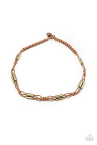 Offshore Drifter - Brown Necklace