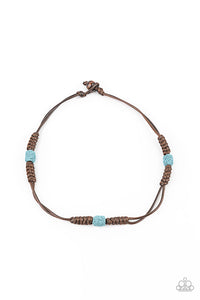 Volcanic Vagabond - Blue Necklace