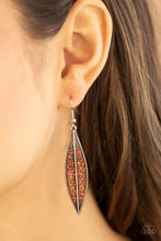 Load image into Gallery viewer, Hearty Harvest - Brown Earrings
