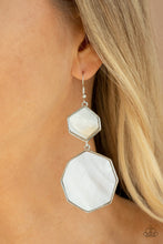 Load image into Gallery viewer, Vacation Glow - White Earring
