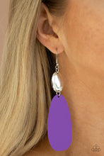 Load image into Gallery viewer, Vivaciously Vogue - Purple Earrings
