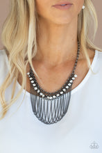 Load image into Gallery viewer, Flaunt Your Fringe - Black Necklace
