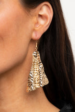 Load image into Gallery viewer, How FLARE You! - Gold Earrings
