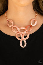 Load image into Gallery viewer, OVAL The Limit - Copper Necklace
