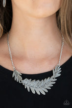 Load image into Gallery viewer, Queen of the QUILL - Silver Necklace
