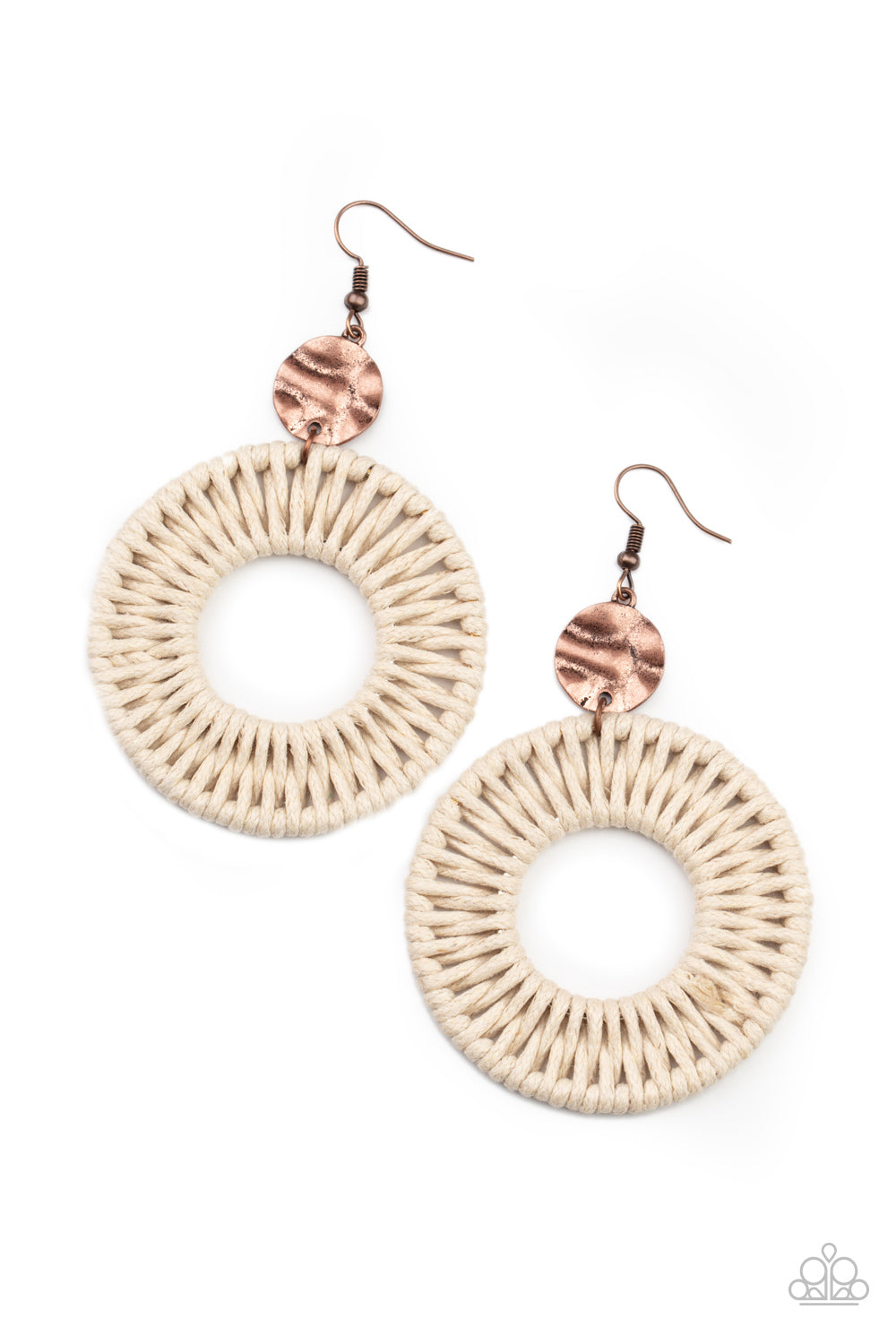 Total Basket Case - Copper Earrings