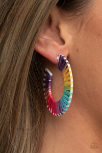 Everybody Conga! - Multicolor Earrings