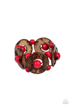 Load image into Gallery viewer, Island Adventure - Red Bracelet
