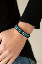 Load image into Gallery viewer, Forging a Trail - Blue Bracelet
