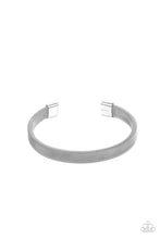 Load image into Gallery viewer, Quit MESHing around - Silver Men&#39;s Cuff Bracelet
