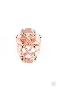 Open Fire - Copper Ring
