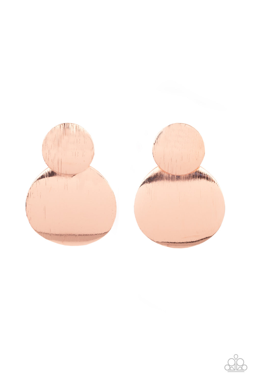 Here Today, GONG Tomorrow - Copper Earrings