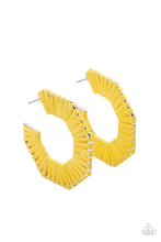Load image into Gallery viewer, Fabulously Fiesta - Yellow Earrings
