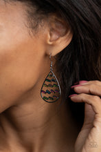 Load image into Gallery viewer, Glitzy Grit - Multicolor Earrings
