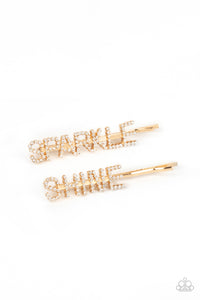 Center of the SPARKLE-verse - Gold Bobby Pins